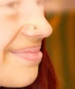 Final Tribal Tattoo piercing - nariz